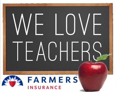 At Farmers Insurance we LOVE Teachers and we want you to help us Thank ...